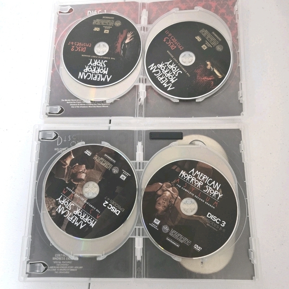 American Horror Story Bundle Seasons 1, 2 And 4 - Freak Show Factory Sealed - Picture 5 of 12